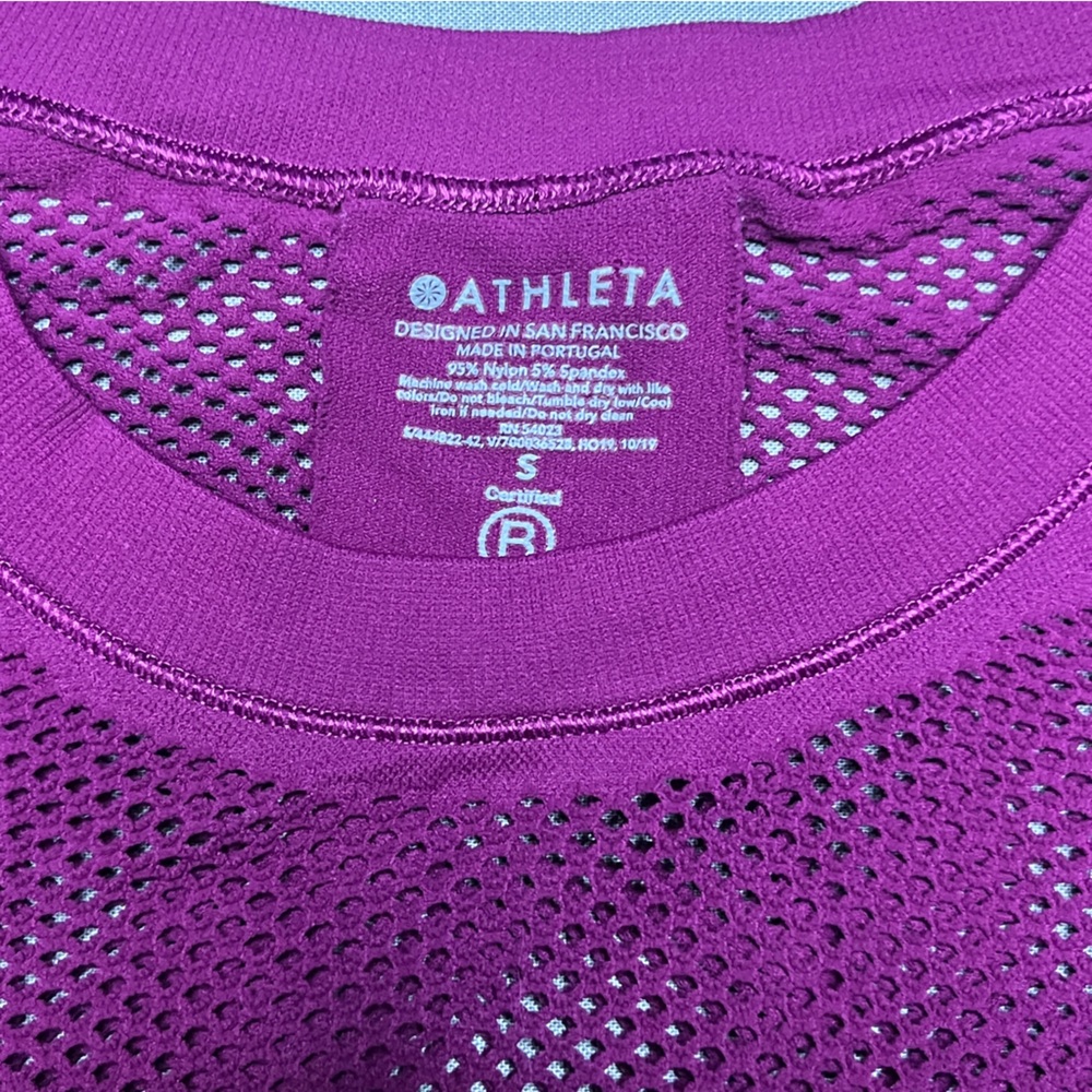 Athleta Oxygen Mesh Athletic Tank Size Small - Picture 2 of 4